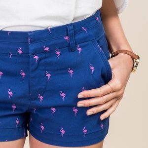 Tiny Flamingo Harper Tab Shorts - Size 6